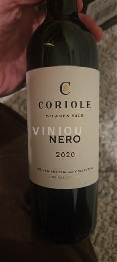Australia de Sud McLaren Vale Coriole Nero 2020