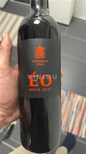 Zurich Zürichsee Staatskellerei Zürich ÉO Noir 2023