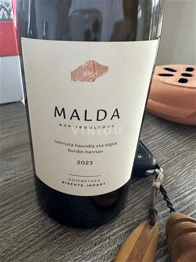 Sud-Vest Irouléguy Goienetxea Bixente Indart Malda 2023