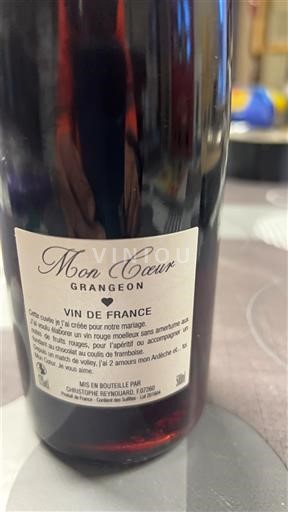 Рона долина Nespecificirano Grangeon Mon Coeur 2021