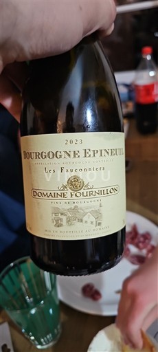 Burgundia Bourgogne Epineuil Domaine Fournillon Les Fauconnieres 2023