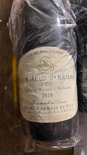 Burgundia Nespecificat Premier Cru Henri Germain et Fils Meursault-Perrières 2018