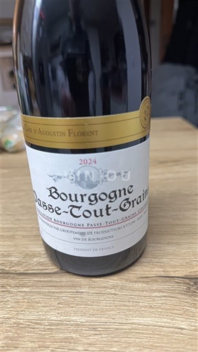 Burgundia Bourgogne-passetoutgrain Cave d'Augustin Florent 2024