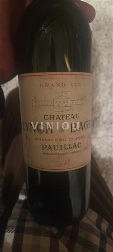 Бордо Пойяк Grand Cru Château Lynch-Bages 1997