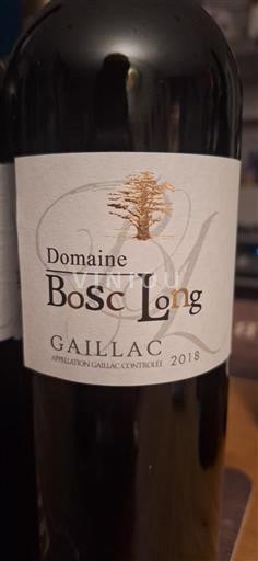 Sud-Vest Gaillac Domaine Bosc Long 2018