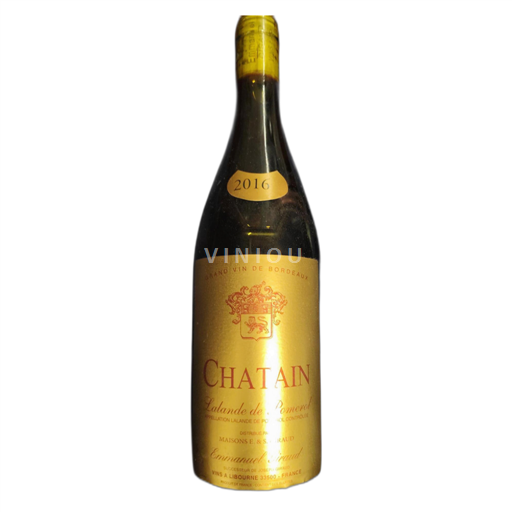 Bordeaux Lalande-de-Pomerol Chatain 2016
