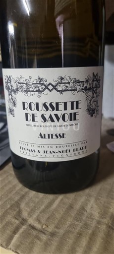 Savoia și Bugey Roussette-de-Savoie Domaine Jean-Noël Blard Altesse 2023