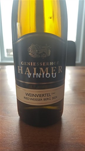 Austria Inferioară Weinviertel Genießerhof Haimer Ried Weisser Berg 2024