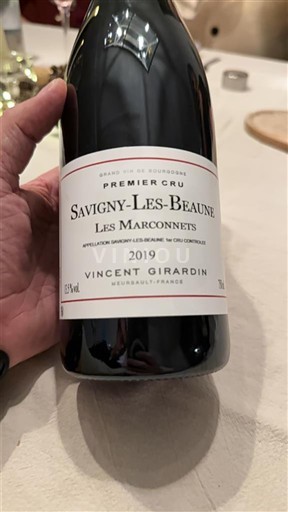 Burgundia Savigny-lès-beaune Premier Cru Vincent Girardin Les Marconnets 2019