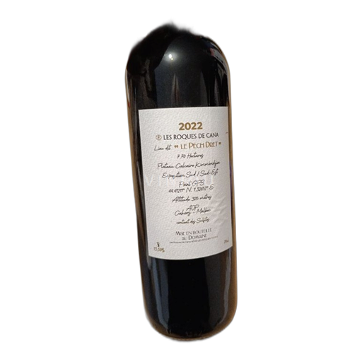 Rượu vang Rouge sec Les Roques de Cana 2022 Pháp Tây Nam Cahors AOC