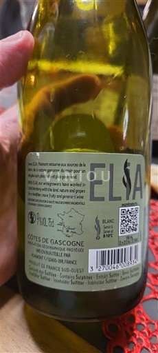 Sud-Vest Côtes de Gascogne Maison Fontan Elia Nemilésimat