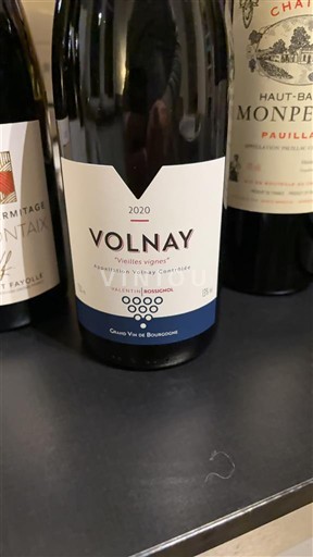 Burgundi Volnay Vallée du Doussel Vieilles vignes 2020