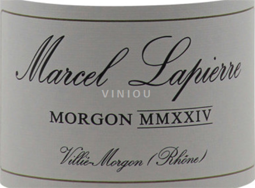 Beaujolais Morgon Marcel Lapierre Vieilles Vignes 2024