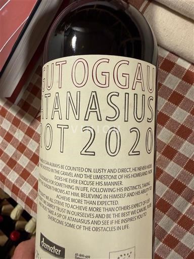 Burgenland Nespecificat Gut Oggau Atanasius 2020