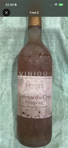 Bordeaux Loupiac Château Cros 1976