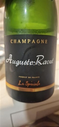 Champaña Champán Auguste-Raout La Spéciale Sin añada