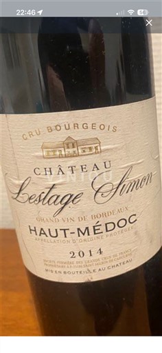 Bordeaux Haut-Médoc Château Lestage Simon 2014