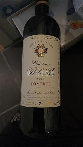 Bordeaux Pomerol Château Bel-Air 2007