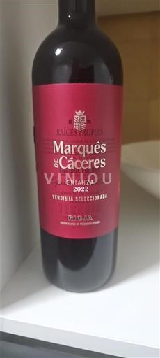 La Rioja Rioja Marqués de Cáceres Crianza 2022