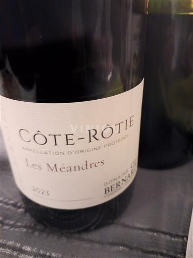 Rhône Valley Côte-Rôtie Domaine Christophe BERNARD Les Méandres 2022