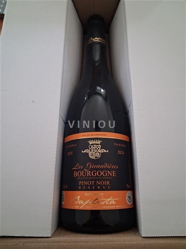 Burgundi Bourgogne Les GrandsVirees Pinot Noir Réserve 2021