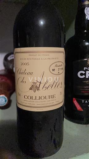 Roussillon Collioure Château Abeilles 2005