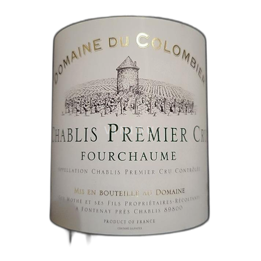 Burgundia Chablis Premier Cru Domaine Colombier Fourchaume 2020