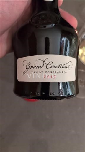 Regiunea de coastă Constantia Groot Constantia Grand Constance 2017