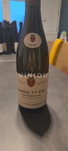 Burgundia Ladoix Premier Cru Domaine Nudant Les Gréchons 2022