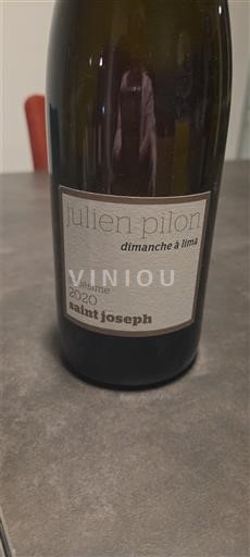 Valea Ronului Saint-Joseph Julien Pilon dimanche à lima 2020