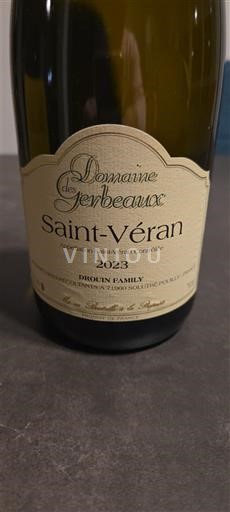 Burgundia Saint-Véran Domaine Gerbeaux 2023