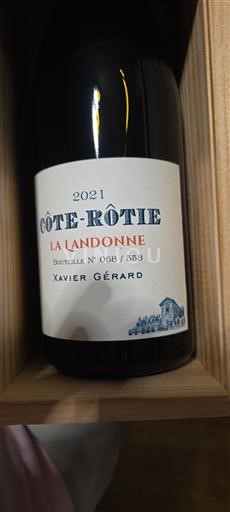 Rhône Valley Côte-Rôtie Xavier Gérard La Landonne 2021