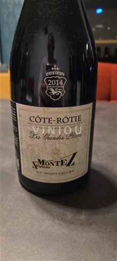 Rhône Valley Côte-Rôtie Domaine Monteillet Les Grandes Places 2014