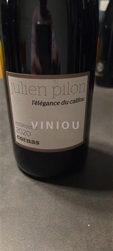 Valea Ronului Cornas Julien Pilon l'élégance du caillou 2020