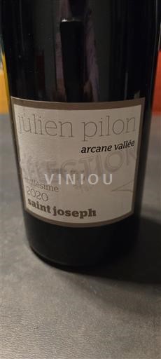 Valea Ronului Saint-Joseph Julien Pilon arcane vallée 2020
