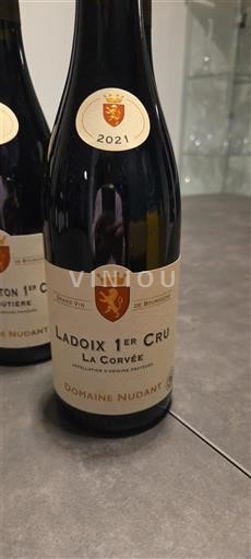 Burgundia Ladoix Premier Cru Domaine Nudant La Corvée 2021
