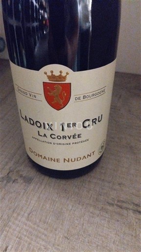 Burgundija Ладоа Premier Cru Domaine Nudant La Corvée 2021