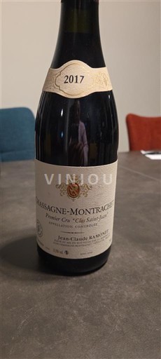 Burgundia Chassagne-Montrachet Premier Cru Jean-Claude Ramonet Premier Cru Clos Saint-Jean 2017