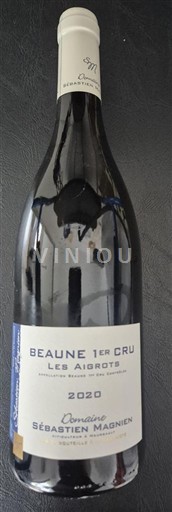 Burgundia Beaune Premier Cru Domaine Sébastien Magnien Les Aigrots 2020