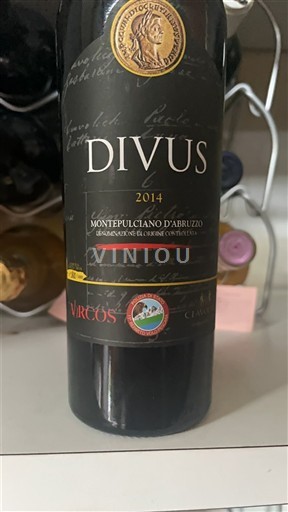 Abruzzo Montepulciano d'Abruzzo Vircos Divus 2014