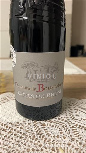 Vina Rouge sec Domaine La Bouscatière 2022 Francija Rona dolina Côtes-du-Rhône AOC