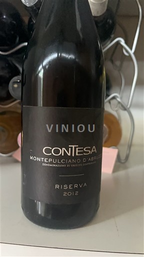 Abruzzo Montepulciano d'Abruzzo Contesa Riserva 2012