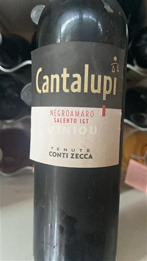 Puglia Salento Tenute Conti Zecca Cantalupi 2009