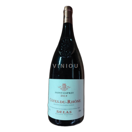 Rhônen laakso Côtes-du-rhône Delas Saint-Esprit 2014