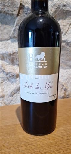 Sud-Vest Côtes-du-marmandais Château Beaulieu Belle du Nérac 2019