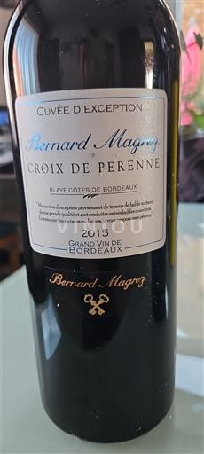 Bordeaux Blaye-Côtes-de-Bordeaux Croix de Perenne d'Exception 2015