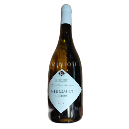 Bourgogne Meursault Eric Boigelot Les Clous 2017