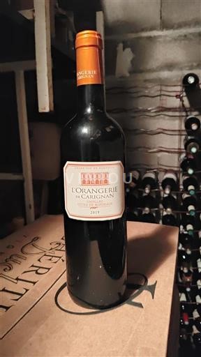 Bordeaux Bordeaux superior L'Orangerie de Carignan 2019