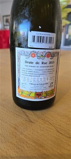 Fribourg. Vully Cidrerie du Vulcain Brute de Rue 2019