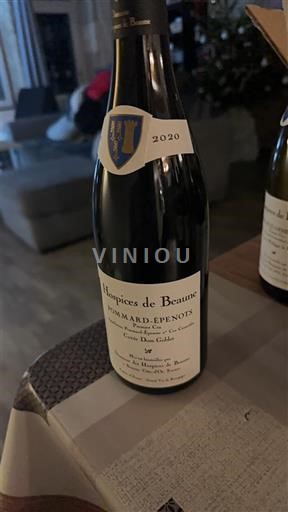 Burgundia Pommard Premier Cru Hospices de Beaune Pommard-Epenots Dom Goblet 2020